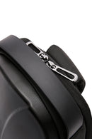 D-Pack Men's Black Technological Hardcase Long Strap Shoulder Bag | Derimod D-Pack Men's Black Technological Hardcase Long Strap Shoulder Bag | Derimod