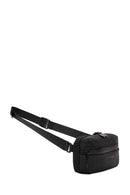 D-Pack Men's Black Waist Bag | Derimod D-Pack Men's Black Waist Bag | Derimod
