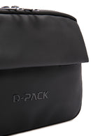 D-Pack Men's Black Waist Bag | Derimod D-Pack Men's Black Waist Bag | Derimod