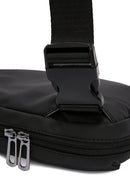 D-Pack Men's Black Waist Bag | Derimod D-Pack Men's Black Waist Bag | Derimod