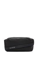 D-Pack Men's Black Waist Bag | Derimod D-Pack Men's Black Waist Bag | Derimod