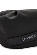 D-Pack Men's Black Waist Bag | Derimod D-Pack Men's Black Waist Bag | Derimod