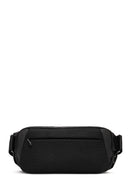 D-Pack Men's Black Waist Bag | Derimod D-Pack Men's Black Waist Bag | Derimod