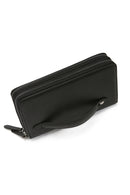 Men's Black Leather Handbag with Phone Compartment | Derimod Men's Black Leather Handbag with Phone Compartment | Derimod