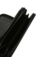 Men's Black Leather Handbag with Phone Compartment | Derimod Men's Black Leather Handbag with Phone Compartment | Derimod