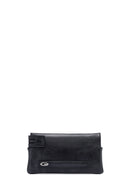 Erkek Siyah Deri Mini El Çantası | Derimod Erkek Siyah Deri Mini El Çantası | Derimod