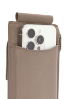 Men's Mink Leather Crossbody Bag | Derimod Men's Mink Leather Crossbody Bag | Derimod