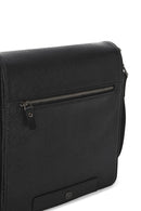 Men's Black Leather Crossbody Bag | Derimod Men's Black Leather Crossbody Bag | Derimod
