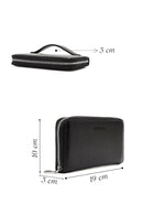 Men's Black Leather Handbag | Derimod Men's Black Leather Handbag | Derimod