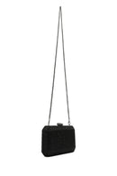 Women's Black Long Strap Stone Clutch Bag | Derimod Women's Black Long Strap Stone Clutch Bag | Derimod