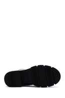Women's Black Leather Zippered Boots | Derimod Women's Black Leather Zippered Boots | Derimod