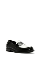 Kadın Siyah Deri Maskülen Loafer | Derimod Kadın Siyah Deri Maskülen Loafer | Derimod