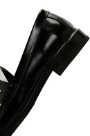 Kadın Siyah Deri Maskülen Loafer | Derimod Kadın Siyah Deri Maskülen Loafer | Derimod