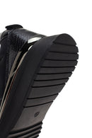 Women's Black Thick Soled Sneaker | Derimod Women's Black Thick Soled Sneaker | Derimod