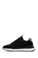 Women's Black Thick Soled Stone Sneaker | Derimod Women's Black Thick Soled Stone Sneaker | Derimod