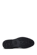 Men's Black Leather Classic Boots | Derimod Men's Black Leather Classic Boots | Derimod