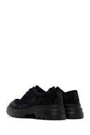 Men's Navy Blue Suede Leather Casual Shoes | Derimod Men's Navy Blue Suede Leather Casual Shoes | Derimod