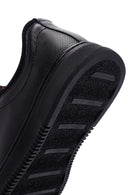 Men's Black Leather Sneaker | Derimod Men's Black Leather Sneaker | Derimod