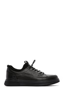Erkek Siyah Deri Sneaker | Derimod Erkek Siyah Deri Sneaker | Derimod