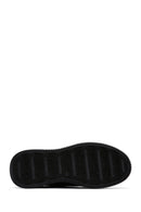 Erkek Siyah Deri Sneaker | Derimod Erkek Siyah Deri Sneaker | Derimod