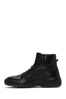 Men's Black Leather Boots | Derimod Men's Black Leather Boots | Derimod