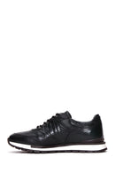 Men's Green Leather Sneaker | Derimod Men's Green Leather Sneaker | Derimod