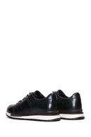 Men's Green Leather Sneaker | Derimod Men's Green Leather Sneaker | Derimod