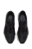 Men's Green Leather Sneaker | Derimod Men's Green Leather Sneaker | Derimod