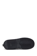 Men's Black Leather Sneaker | Derimod Men's Black Leather Sneaker | Derimod