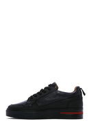Men's Black Leather Sneaker | Derimod Men's Black Leather Sneaker | Derimod