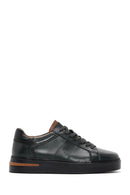 Men's Khaki Leather Sneaker | Derimod Men's Khaki Leather Sneaker | Derimod