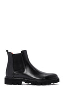Men's Black Leather Chelsea Boots | Derimod Men's Black Leather Chelsea Boots | Derimod