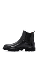 Men's Black Leather Chelsea Boots | Derimod Men's Black Leather Chelsea Boots | Derimod