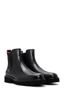 Men's Black Leather Chelsea Boots | Derimod Men's Black Leather Chelsea Boots | Derimod