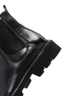 Men's Black Leather Chelsea Boots | Derimod Men's Black Leather Chelsea Boots | Derimod