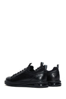 Men's Black Leather Casual Sneaker | Derimod Men's Black Leather Casual Sneaker | Derimod