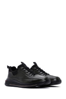 Men's Khaki Leather Sneaker | Derimod Men's Khaki Leather Sneaker | Derimod