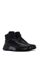 Men's Black Nubuck Leather Boots | Derimod Men's Black Nubuck Leather Boots | Derimod