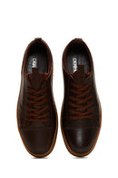 Men's Brown Leather Sneaker | Derimod Men's Brown Leather Sneaker | Derimod