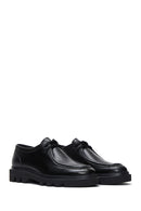 Men's Black Leather Casual Shoes | Derimod Men's Black Leather Casual Shoes | Derimod