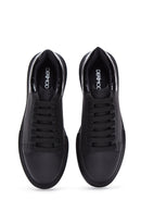 Erkek Siyah Kalın Tabanlı Sneaker | Derimod Erkek Siyah Kalın Tabanlı Sneaker | Derimod