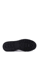 Men's Black Zippered Leather Boots | Derimod Men's Black Zippered Leather Boots | Derimod