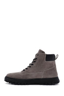 Men's Mink Suede Leather Sports Boots | Derimod Men's Mink Suede Leather Sports Boots | Derimod