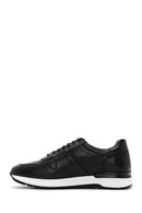 Erkek Siyah Deri Sneaker | Derimod Erkek Siyah Deri Sneaker | Derimod