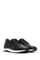 Erkek Siyah Deri Sneaker | Derimod Erkek Siyah Deri Sneaker | Derimod
