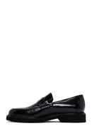 Men's Black Patent Leather Casual Loafer | Derimod Men's Black Patent Leather Casual Loafer | Derimod