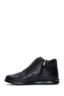 Men's Black Leather Boots | Derimod Men's Black Leather Boots | Derimod