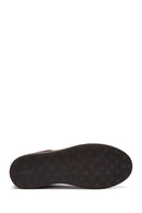 Men's Brown Leather Casual Sneaker | Derimod Men's Brown Leather Casual Sneaker | Derimod