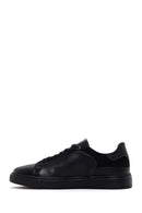 Men's Black Leather Sneaker | Derimod Men's Black Leather Sneaker | Derimod