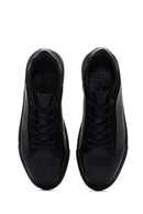 Men's Black Leather Sneaker | Derimod Men's Black Leather Sneaker | Derimod